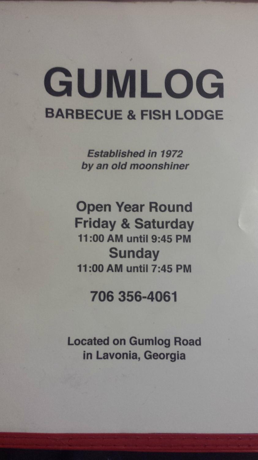Gumlog Barbecue & Fish Lodge