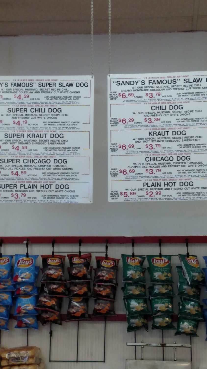 Sandy`s Famous Hot Dogs