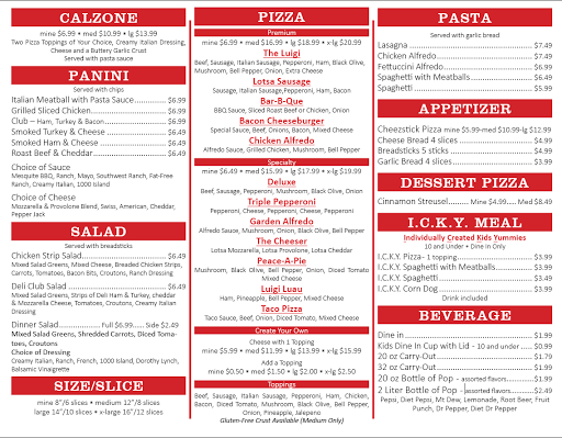 Luigi`s Pizza & Italian Restaurant